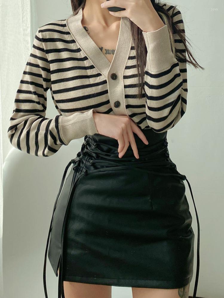 

Skirts Punk Pu Leather Sexy Mini Skirt Lace-up Hippie Gothic High Waist Solid Black Party Club Steetwear For Women 2022 Y2k, Ivory