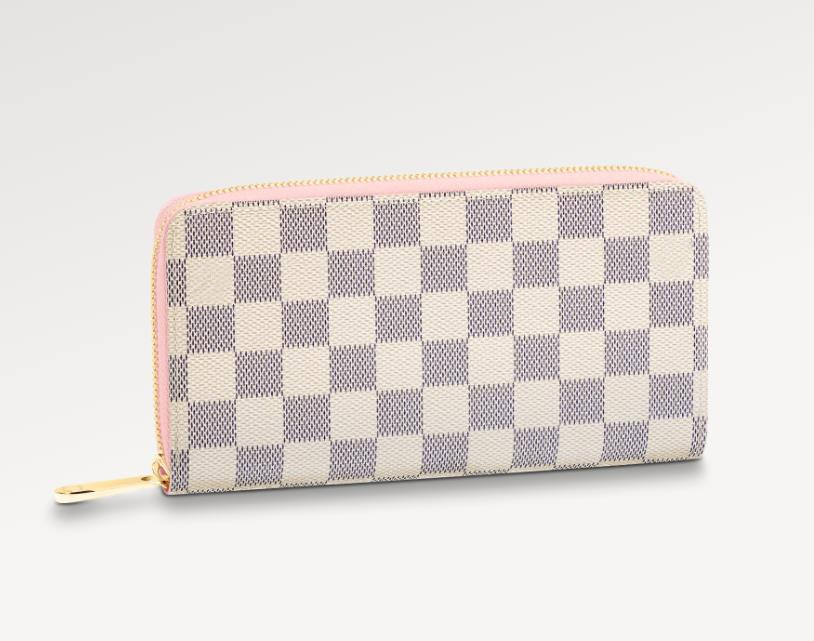 

Classic Women's Long Logo Card Bag Checker ZIPPY WALLET HERITAGE N63503