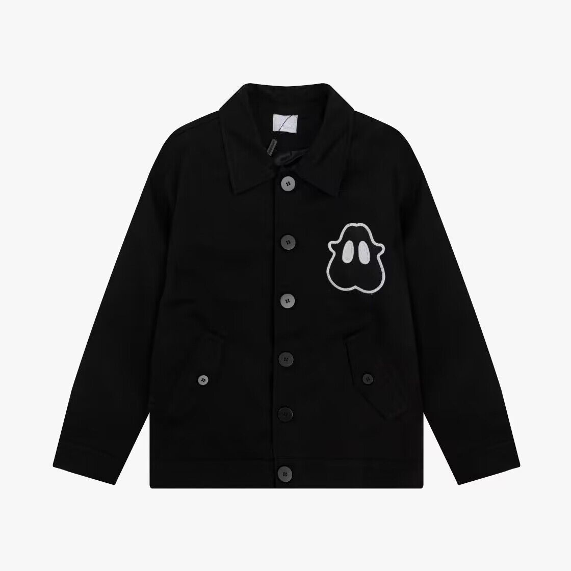 

2022 Men Women Little Monster Jacket Uniform Outwear Fashion Clothing Autumn And Winter Jackets, Black