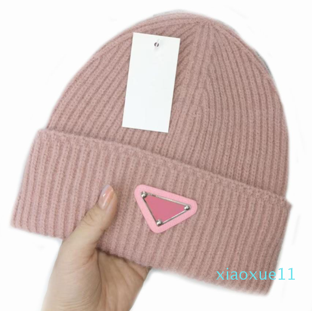 

Fashion Accessories mens beanie hat winter hat solid color letter outdoor woman beanies bonnet man head warm cashmere knitted skull cap trucker fitted hats