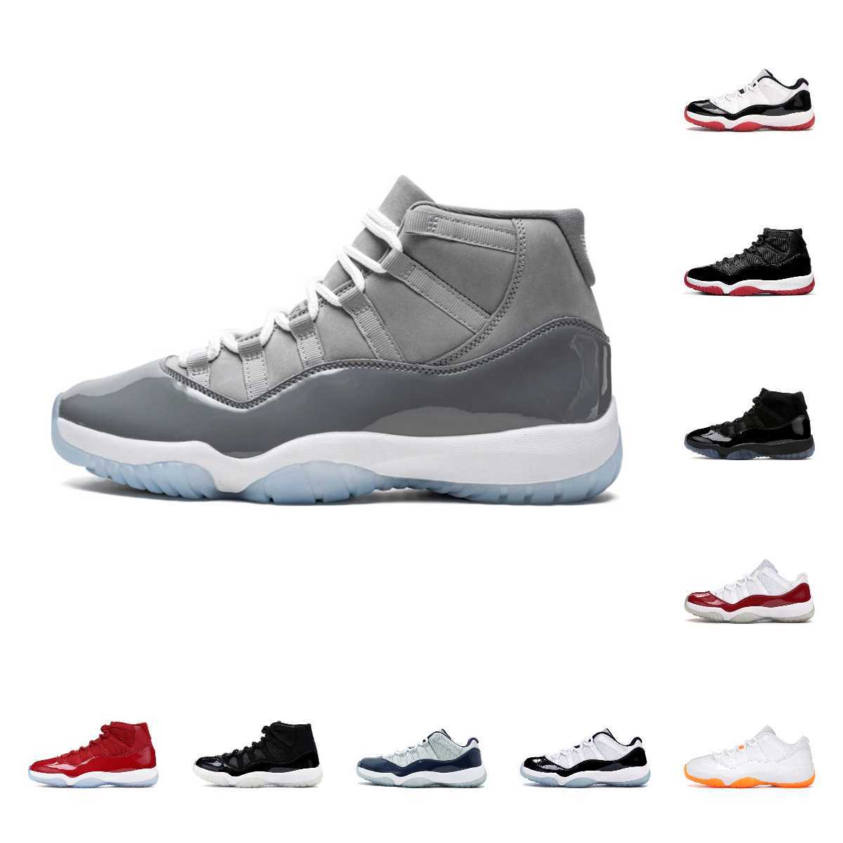 

2022 Newest 11s Basketball Shoes Man Woman Animal Instinct Cool Grey black Space Jam 25th Anniversary Legend Blue Bred Mens Women Sports Sneakers, Box