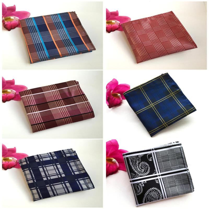 

Bow Ties 2022 High Quality Explosion Polyester Pattern Suit Handkerchief Pocket Towel Exclusive Design Fashion Men's