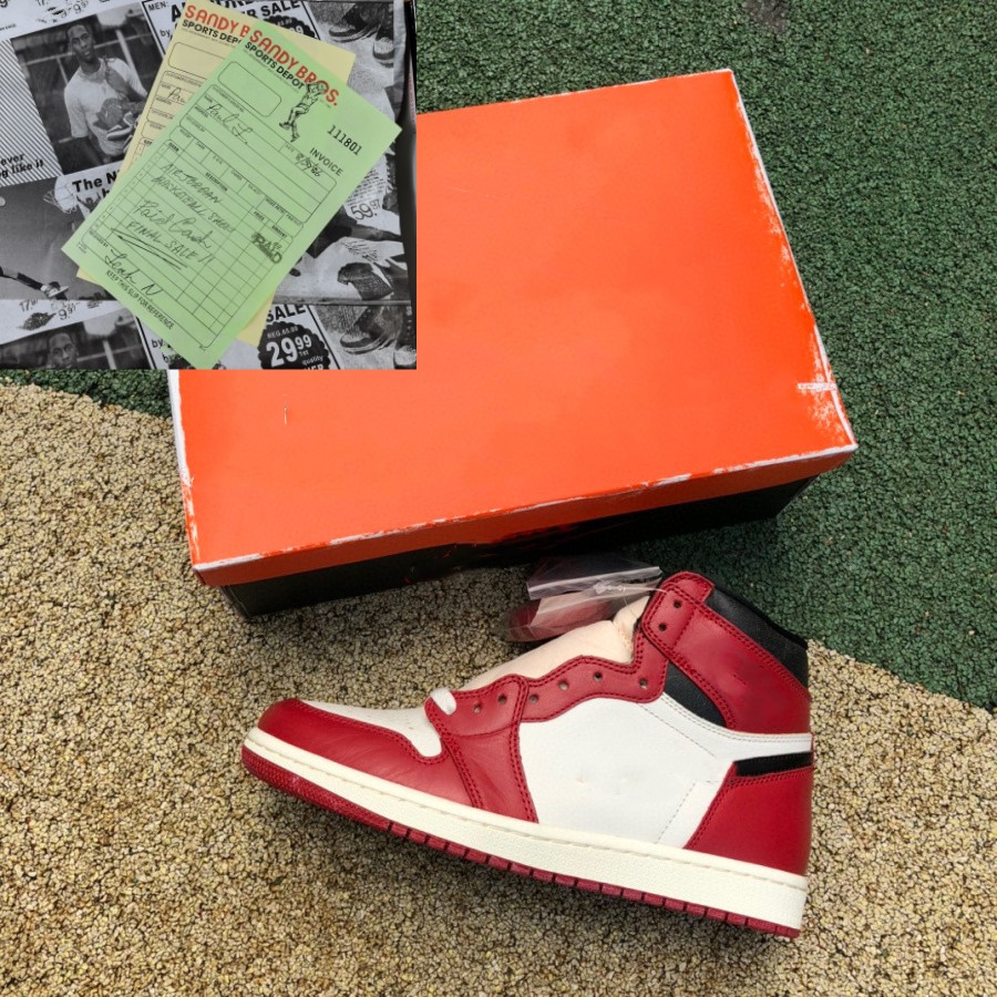 

Shoes 1s high Chicago Reimagined Jumpman 1S OG Lost & Found sports sneakers, 19