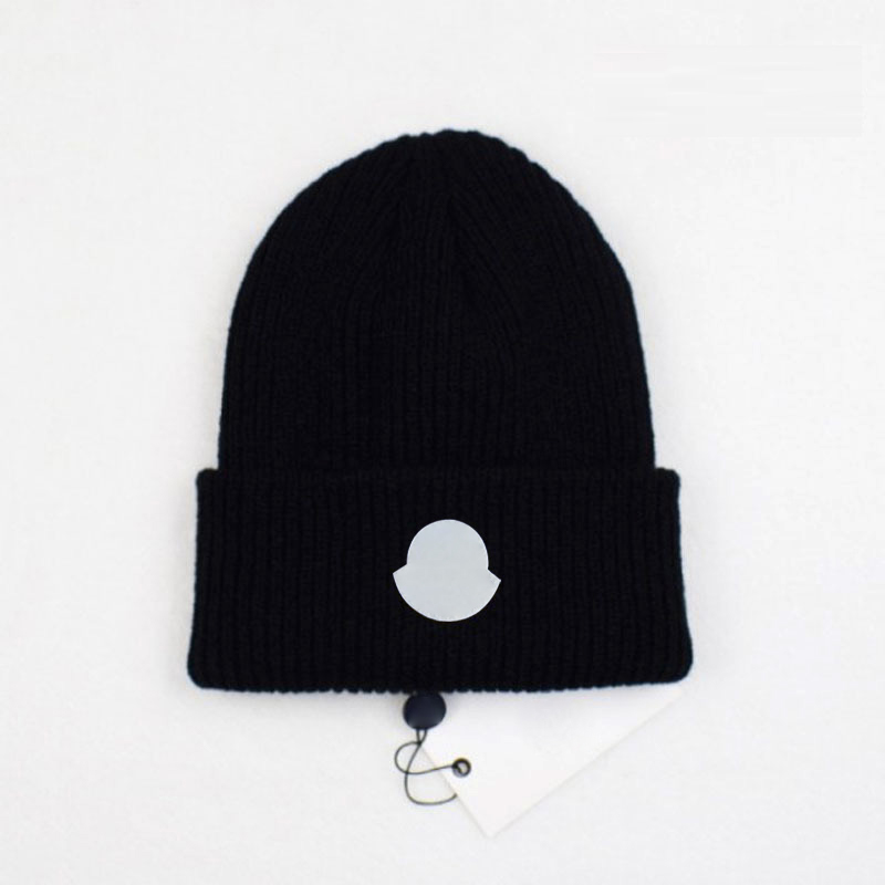 

New fashion designer autumn and winter knitted hat bean letter jacquard neutral warm 13 colors, Color 4