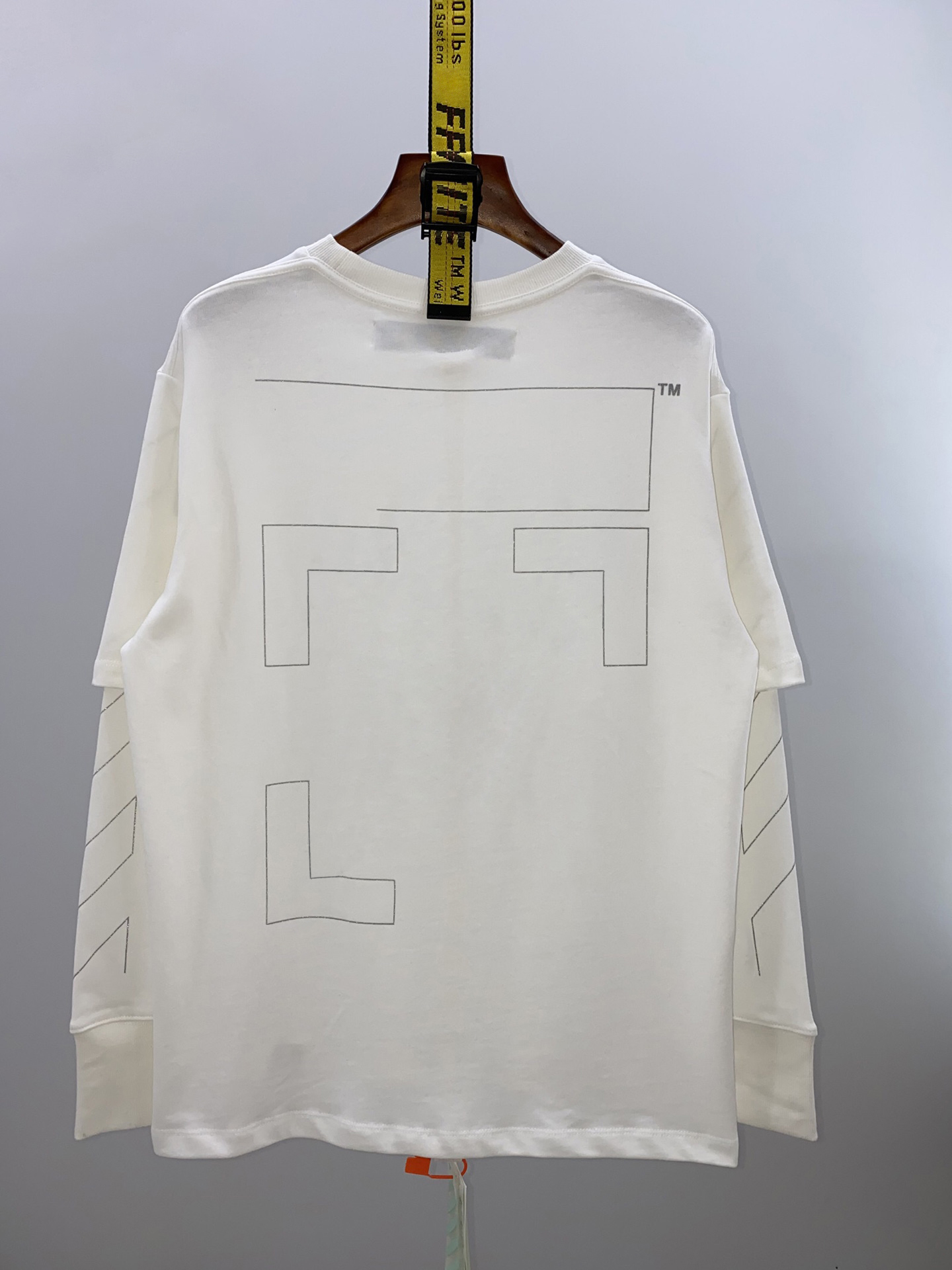 

Offs Men' T-Shirts Long Sleeve T-Shirt Cotton Sketch Arrow Printing T-Shirt 2022 Top Tops