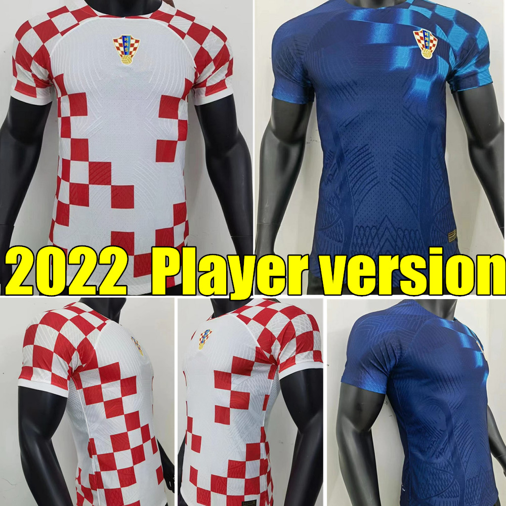 

2022 Player version Croacia soccer jerseys MANDZUKIC MODRIC PERISIC KALINIC football shirt 22 23 Croazia RAKITIC CrOaTiA KOVACIC Men kids kit uniforms, Home