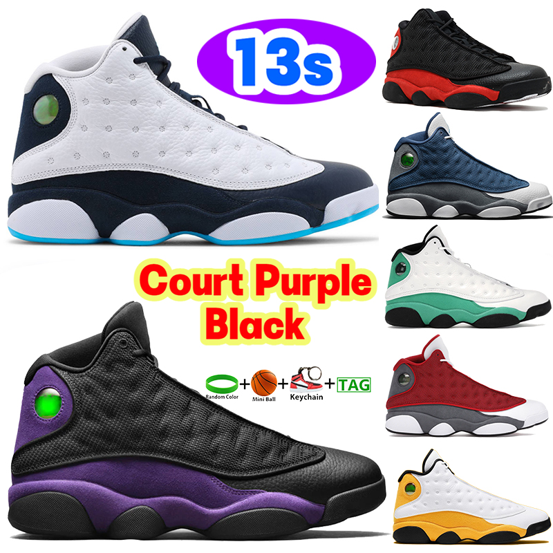 

13s jumpman 13 Basketball Shoes Designer Men Sneaker Court Purple Black obsidian powder blue del sol Black Hyper Royal Bred Flint He Got Game women Sneakers, No.24- obsidian powder blue