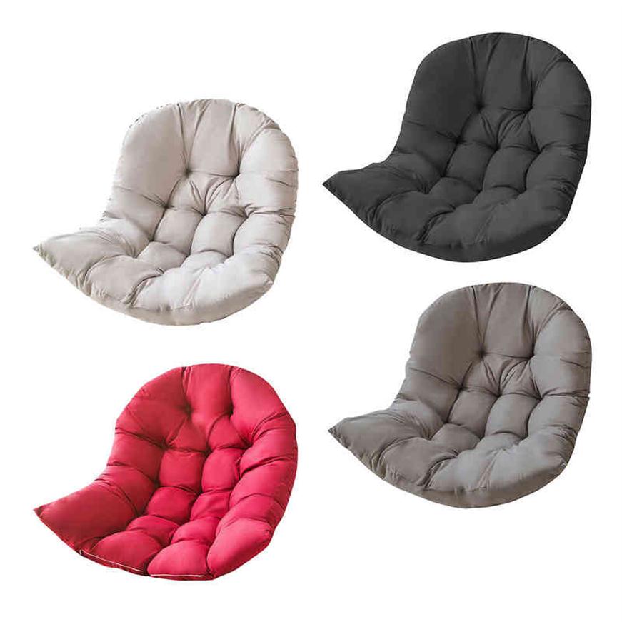 

Egg Chair Cushion Seat Pad Swing Hanging Chair Mat Pillow Patio Garden W220307280N, Red