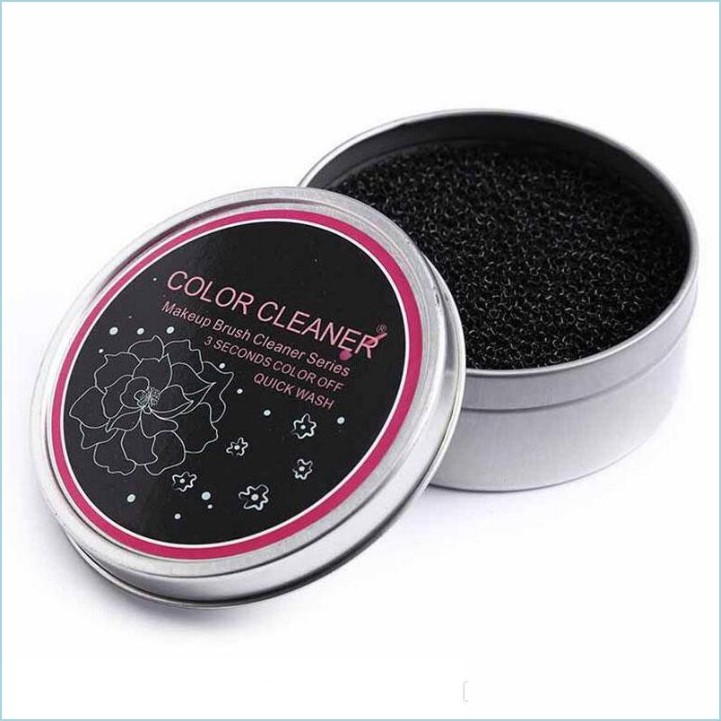 

Makeup Brushes Color Cleaner Sponge Makeup Brush Box Tool Cosmetic Removal Dry Clean Cleaning Make Up Drop Delivery Health Beauty To Dhkgs