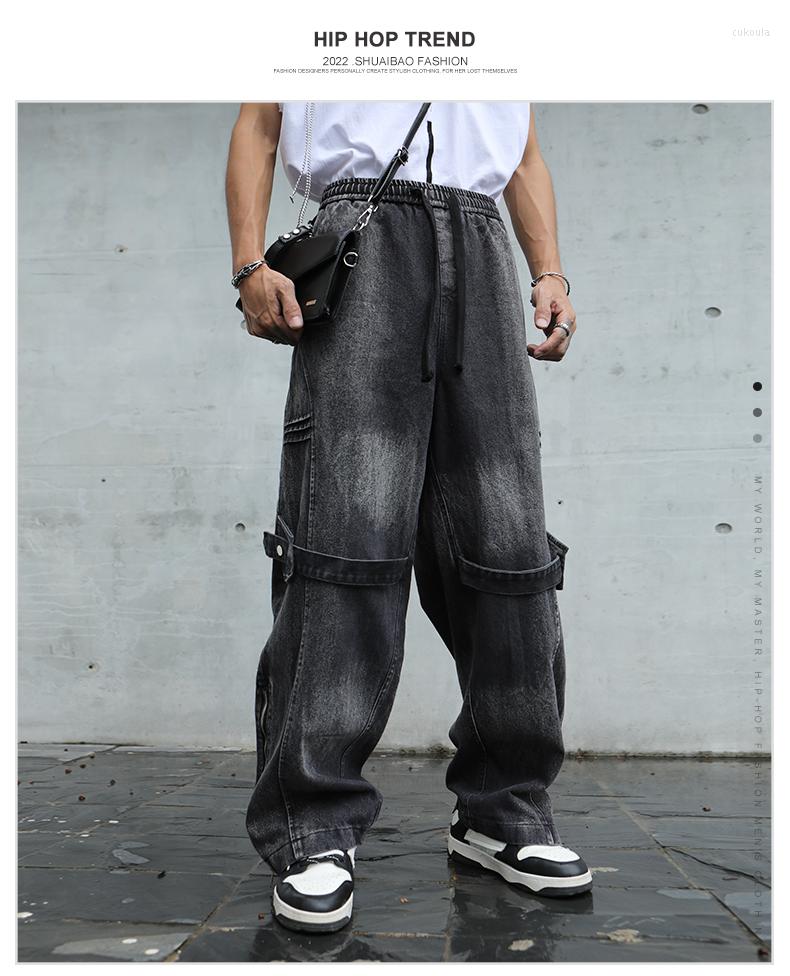 

Men' Pants Vb1844 Fashion Men' 2022 Runway Luxury European Design Party Style Clothing, Dark grey