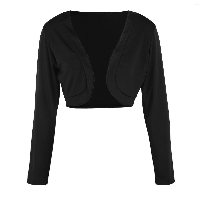 

Women' Polos Women Simple Style Cardigan Autumn Fashion Casual Solid Color Long Sleeve Close-fitting Bolero Women-Clothing -XXXL, Red