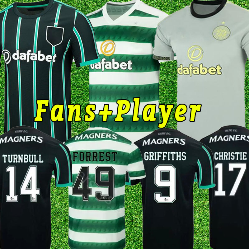 

soccer jerseys Adult 22 23 Celtic away home EDOUARD 2022 2023 Men BROWN DUFFY TAYLOR ELYOUNOUSSI MCGREGOR third black FANS Player version football shirts, Third+patch