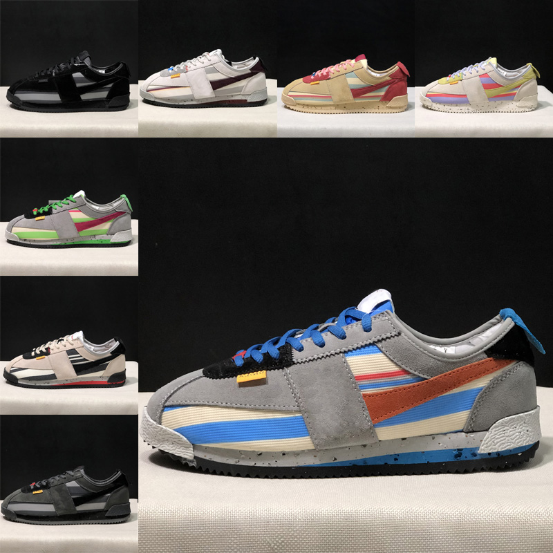 

2023 Classic Sesame designer Low Casual Shoes for men womens Forrest Gump Black White Metallic Gold sports union LA X Running sneakers trainers