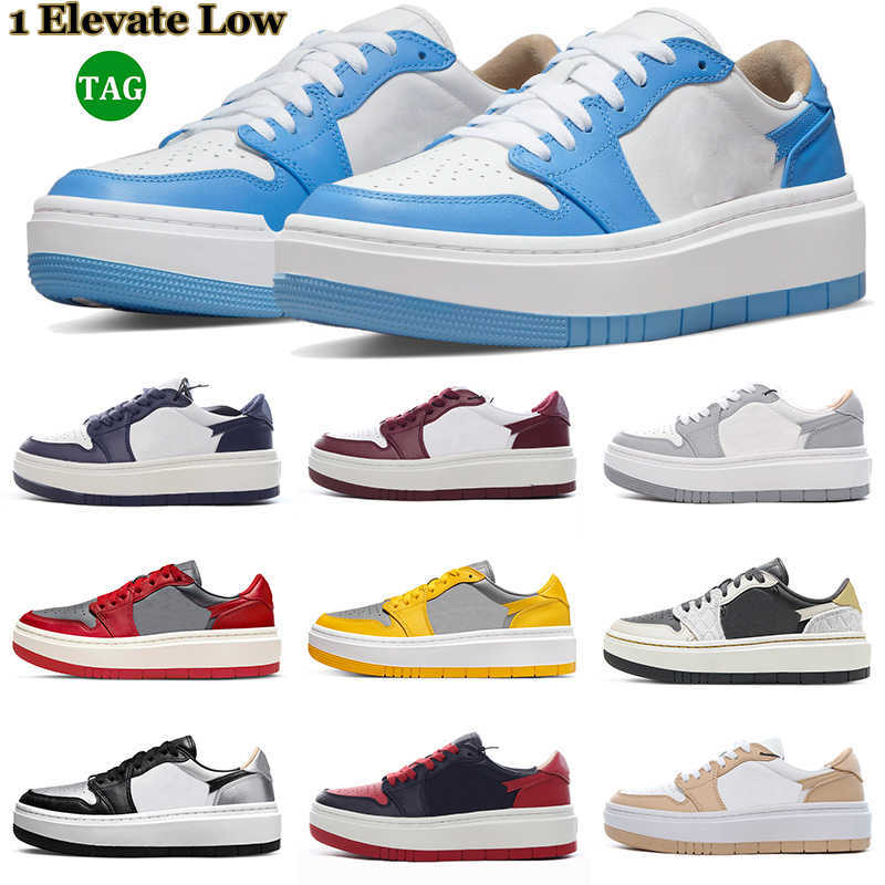 

Hotsale 1 Elevate Low SE University Blue Basketball Shoes 1s Platform Men Women Wolf Grey Onyx Bred Dark Beetroot UNLV Mens Trainers Outdoor