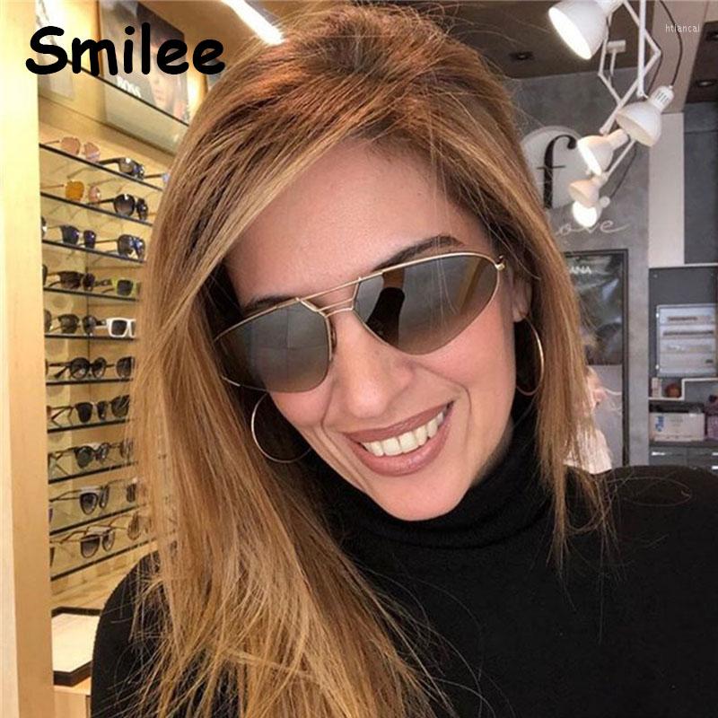 

Sunglasses Oval For Men Female Metal Frame 2022 Ocean Gradient Lens Vintage Unique Sun Glasses Women UV400