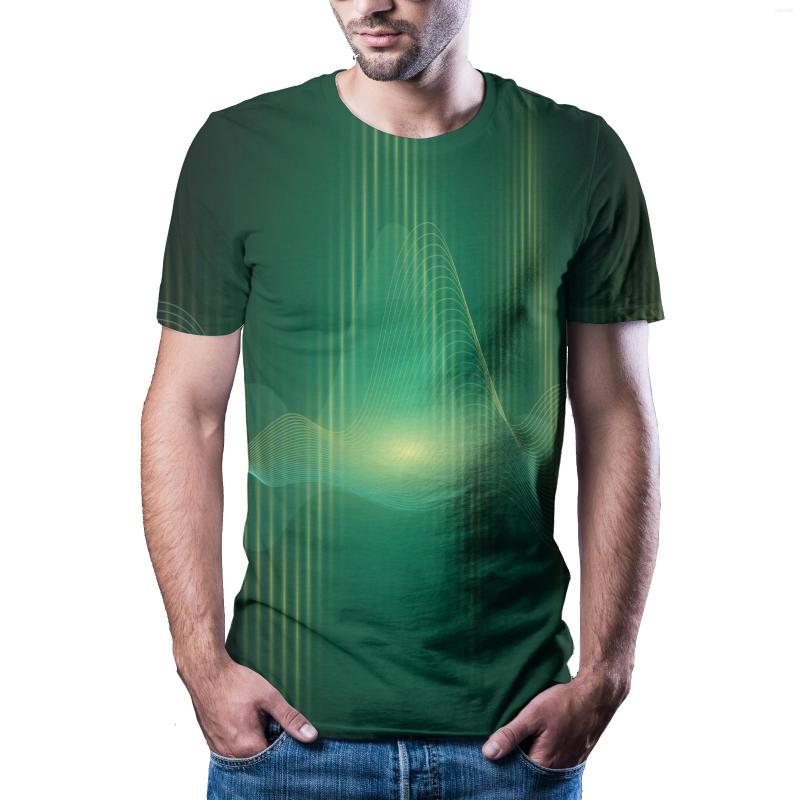 

Men's T Shirts 2022 Summer Men'S Colorful Cool Fashion Short Sleeve T-Shirt Printed Casual, Xj-10042