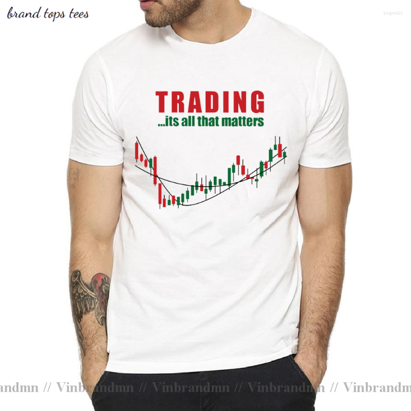 

Men's T Shirts Funny Men's O-neck Share Stock Trading Shirt Men Investment Forex Market Candlestick Chart Harajuku Man Camiseta, Black