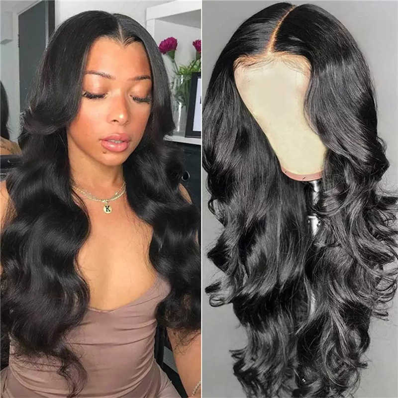 

Hair Lace Wigs Wig Female Long Curly Hair Big Wave Chemical Fiber Head Cover, Black