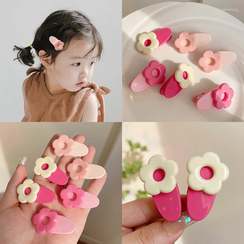 

Hair Accessories 2Pcs/Set Baby Girl Hairpins Cute Children Clips Korea Flower Pins Macaron Duck Kids Barrettes Headdress, 9915a