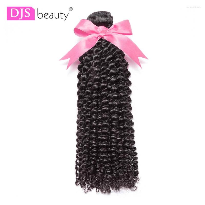 

Human Hair Bulks Kinky Curly 1/3/4 Pc Natural Color 6-30inch Brazilian Weave Bundles Remy Extensions DJSbeauty