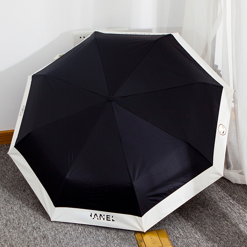 

Luxury Automatic Sun Rain metal umbrella Folding Designer Umbrella