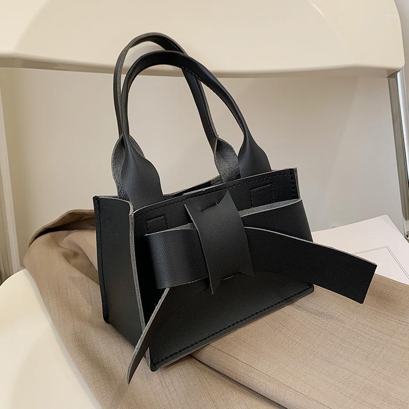 

Evening Bags Texture Magnanimous Bag Female 2022 Fashion Handbag Small Square Bow Summer Korean Version Of Crossbody, Small satchel2