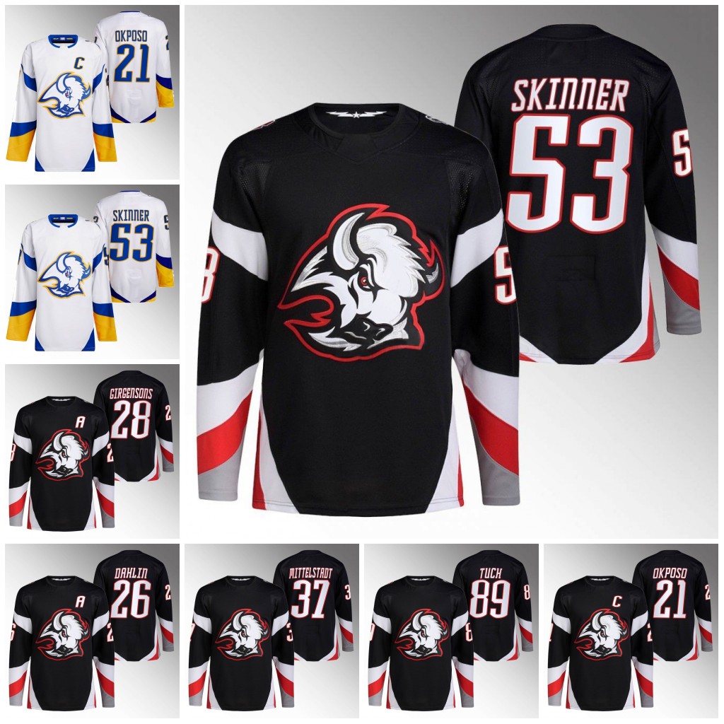 

Jeff Skinner Goathead 23 Reverse Retro Jersey Kyle Okposo Sabres Mark Pysyk Cody Eakin Drake Caggiula Rasmus Dahlin Zemgus Girgensons Alex Tuch, Youth s-xl 23 reverse retro