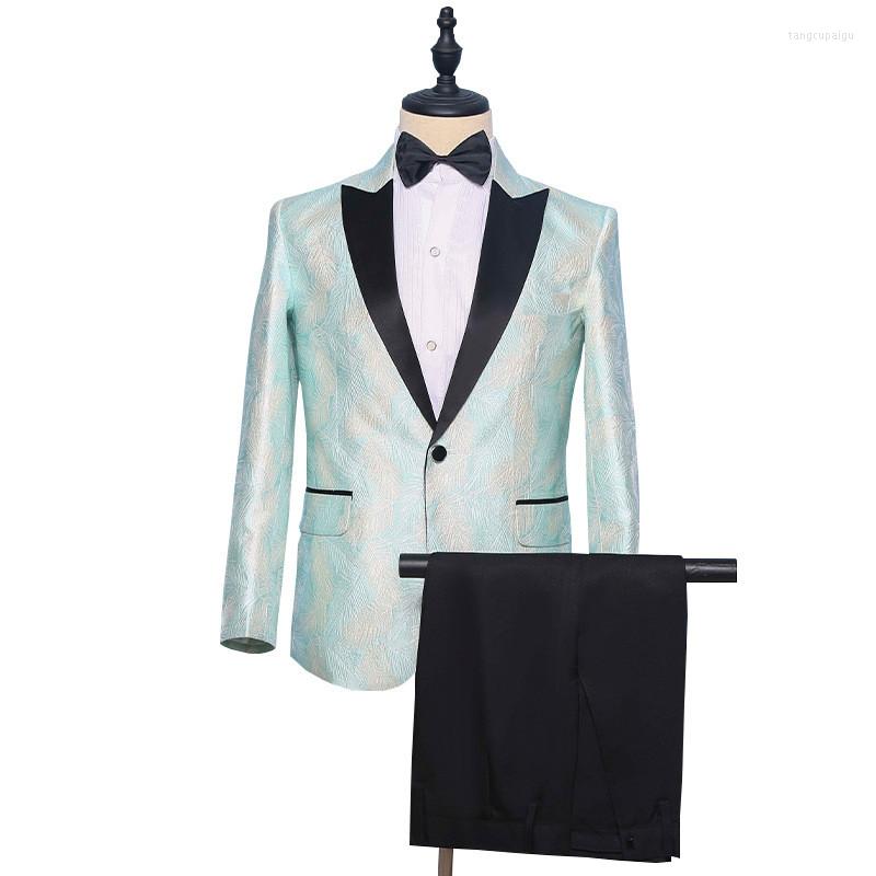 

Men' Suits Male Two-piece Set Suit Blazer With Pants Slim Business Formal Dress Weeding Groom Man Office, Same as the picture