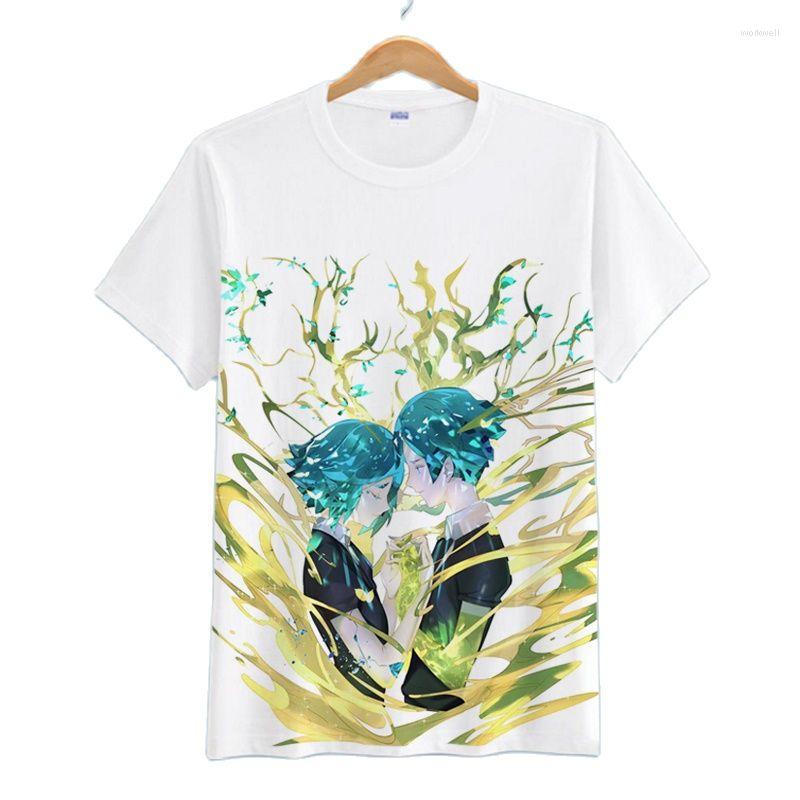 

Men's T Shirts Unisex Anime Cos Land Of The Lustrous Cotton Casual Short Sleeve T-Shirt Tee Shirt, 15