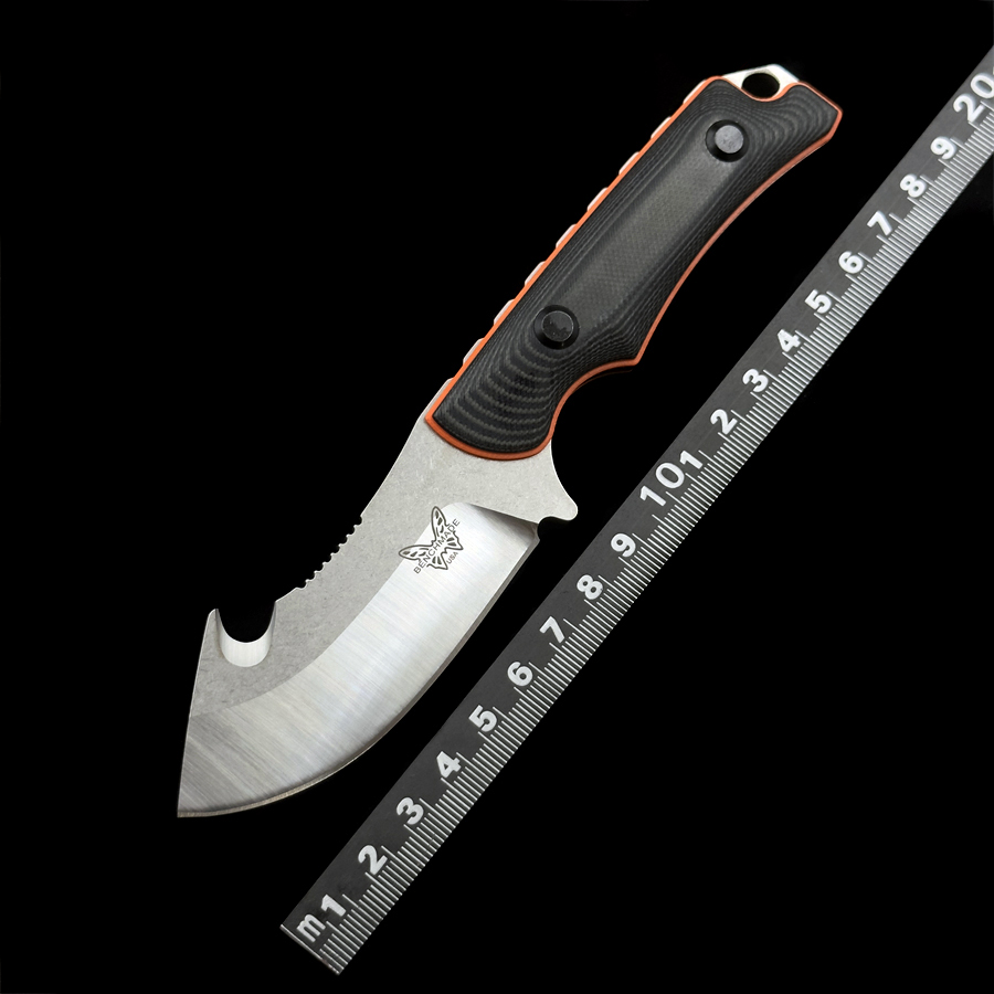 

Benchmade 15018 Fixed knife Outdoor camping hunting pocket tactical EDC tool 15017 15002 15500 knife