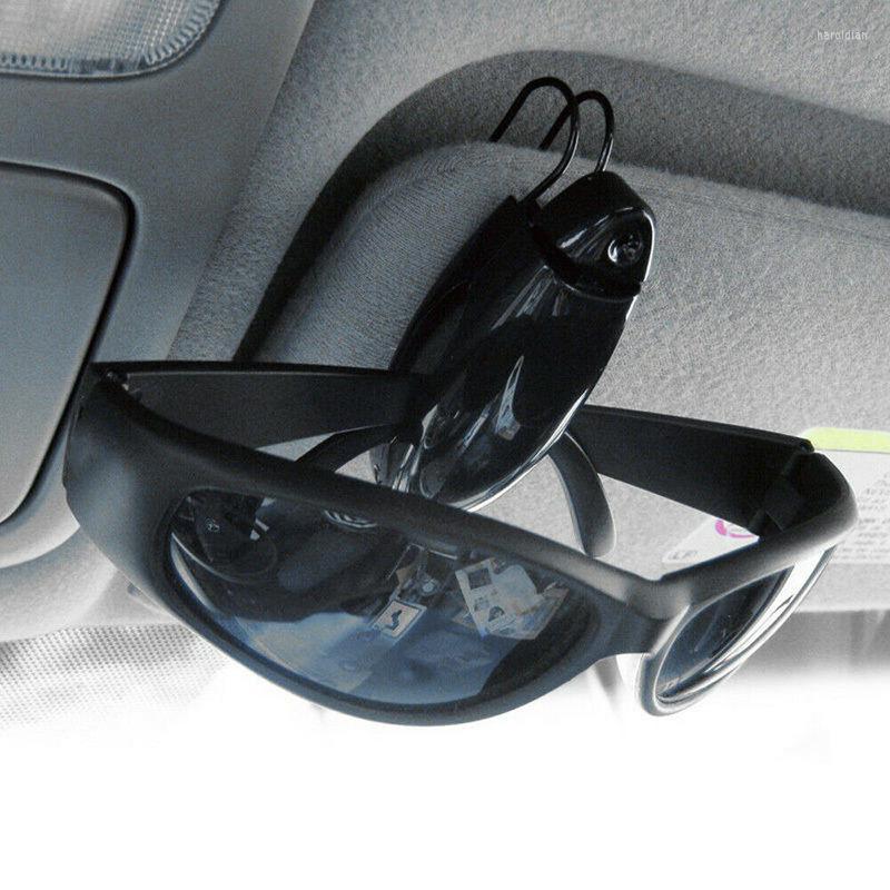 

Interior Accessories Universal Car Auto Sun Visor Glasses Box Sunglasses Clip Card Ticket Holder Fastener Pen Case Eyeglasses