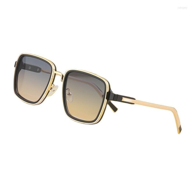 

Sunglasses 2022 Steampunk Style Square-framed For Men UV400