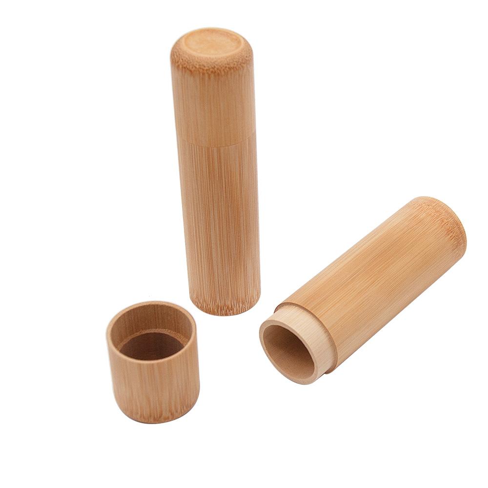 

smoke kit cigarette Natural Bamboo Stash Jar Pill Box Two Different Size Handmade Dry Herb Storage Jars Seal Container Tobacco smoke Storage accessory Smoking Tool