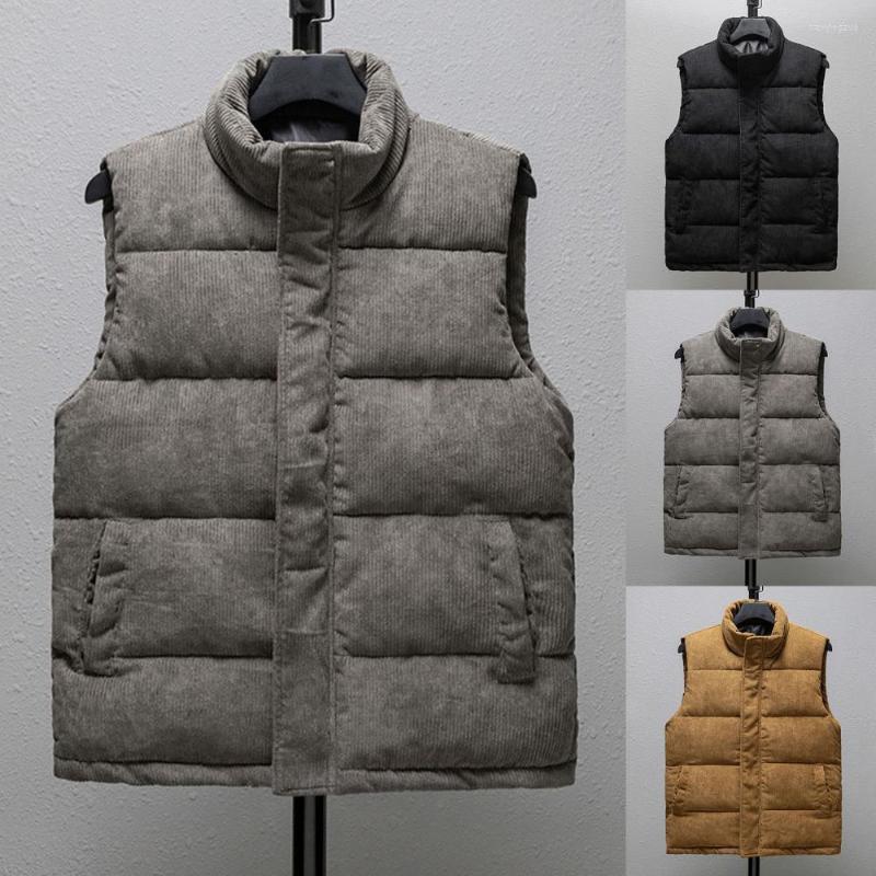 

Men's Vests Trendy Fall Vest Outwear Men Solid Color Casual Breathable, Black