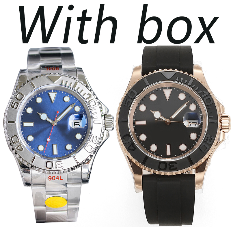 

designer mens watch gold ceramic 40mm dial movement 904L stainless steel automatic calendar sapphire mirror classic luminous waterproof With box gift wristwatch