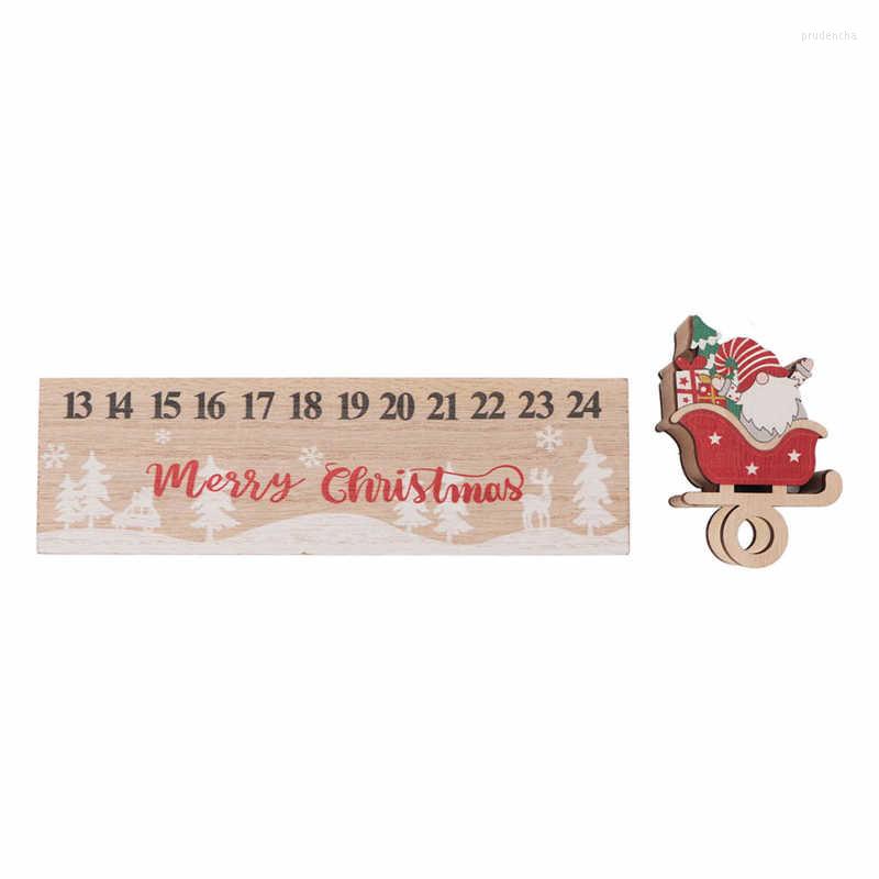 

Nail Gel Countdown Calendar Decoration Cute Widely Used Sliding Stylish Christmas Tabletop Composite Wood For Office, Picture shown