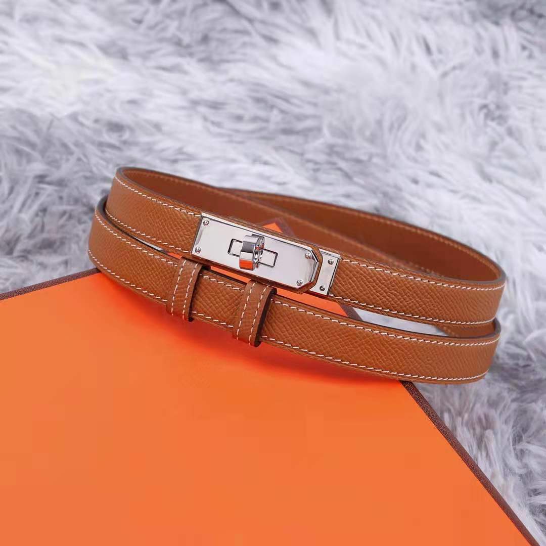 

Designer Belt Double Sided Cowhide 1.8cm Fashion Belt Women's Versatile Clothes Accessories, Customize