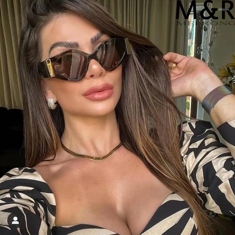 

Sunglasses Lrregular Women's Modern Street Shooting Eyewear Fashion Men's Glasses Accessories