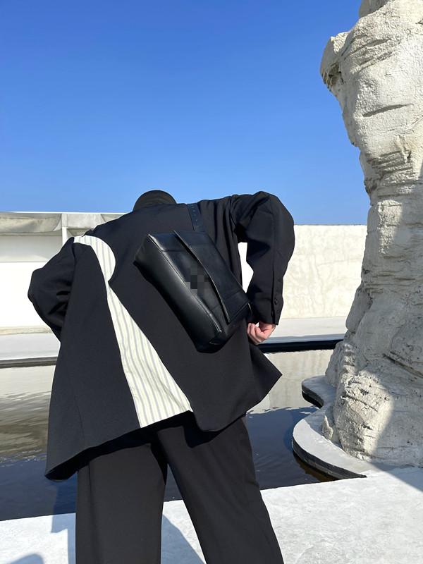 

Men's Jackets L09455 Fashion Men's Coats & 2022 Runway Luxury European Design Party Style Clothing, Picture shown