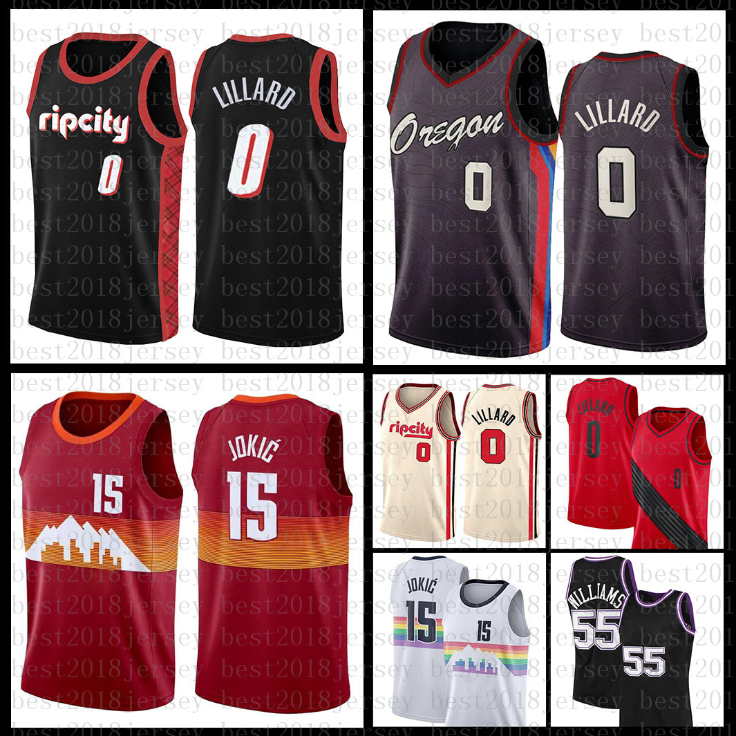 

Basketball Jersey 55 Nikola Damian Lillard Jokic 2022 2023 New 15 0 Mens Jason Williams White, Jersey-kaituozhe