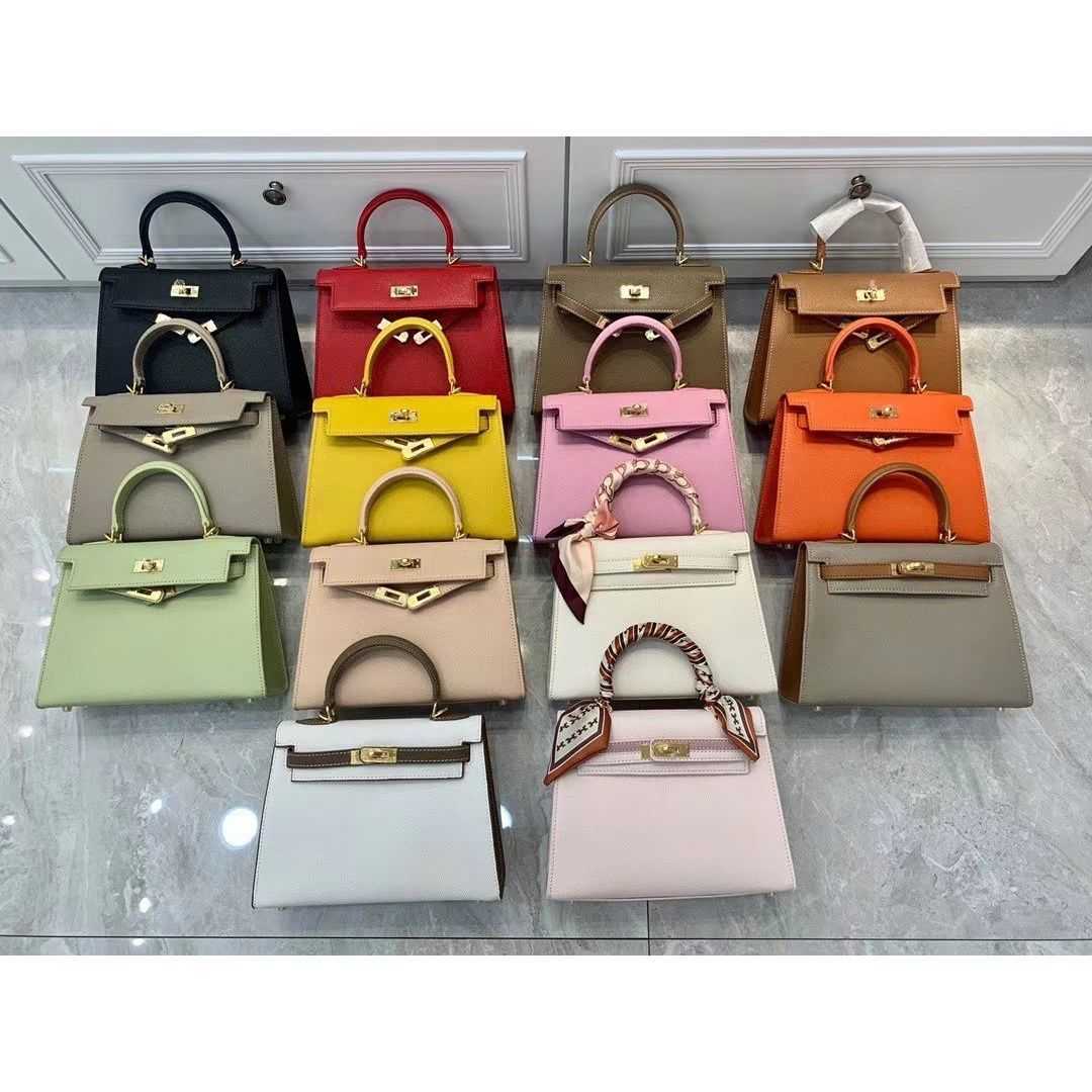 

Fashion Handbags Leather Herme bag 2022 new Mini Hand messenger net red same texture cowhide women, Not for sale do not shoot