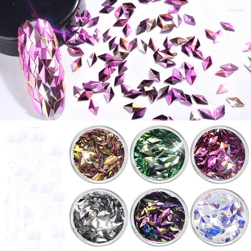 

Nail Art Decorations 6 Colors Crystal Rhinestone Gold Silver Clear All Color Flat Bottom DIY 3D Decoration Diamond