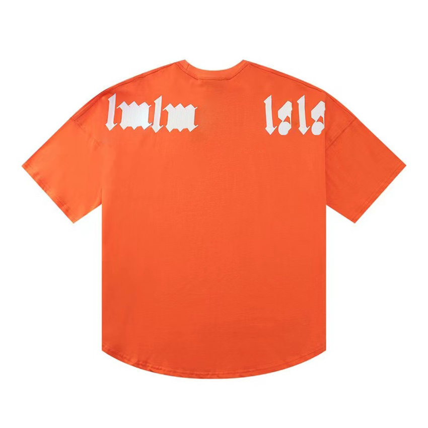 

2022 men t shirt Short Sleeve Tshirt women shirts High Street Loose Oversize clothing Crew Neck Breathable letter printed clothes green yellow 12 colour size s-xl