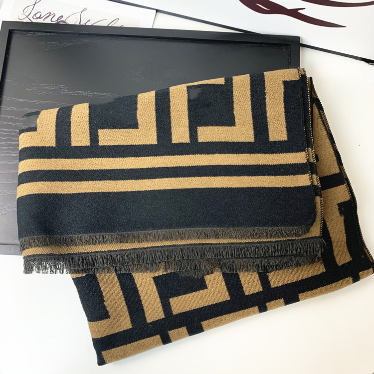 

Scarf Style Letter Artificial Cashmere Scarfs Width Size Warm Shawl