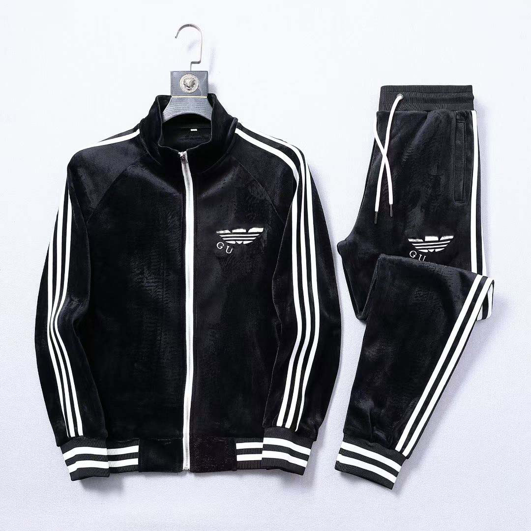 

Brand Designer New Mens Tracksuits Fashion Men Suit Spring Autumn Men's Two-Piece Sportswear Casual Style Suits B9XF, Blue