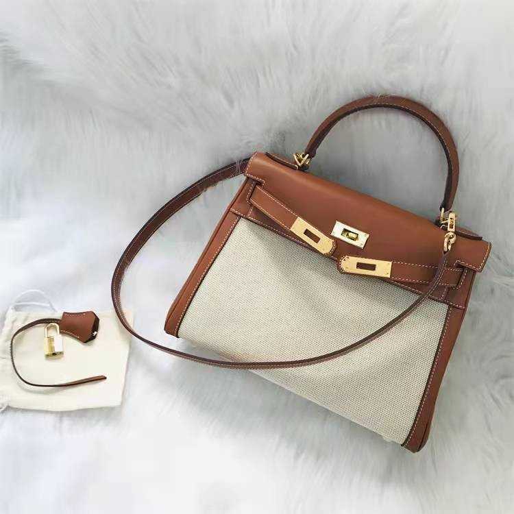 

Handheld Herme Designer Bags 2 women 2022 New Fashionable Genuine Leather One Shoulder Printing Versatile Crossbody, Not for sale do not shoot
