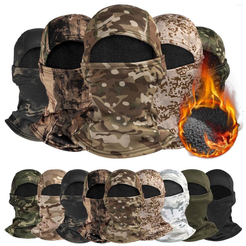 

Scarves Men Winter Warmer Fleece Tactical Balaclava Full Face Mask Ski Paintball Running Hunting Hiking Cycling Sports Snowboard Scarf