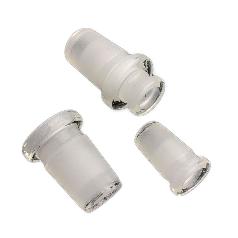 

smoke accessory Mini Glass Adapter 10mm Female to 14mm Male Smoking Pipes 18mm Two Style Forsted Mouth Joint Smoke Water Bong Adapters