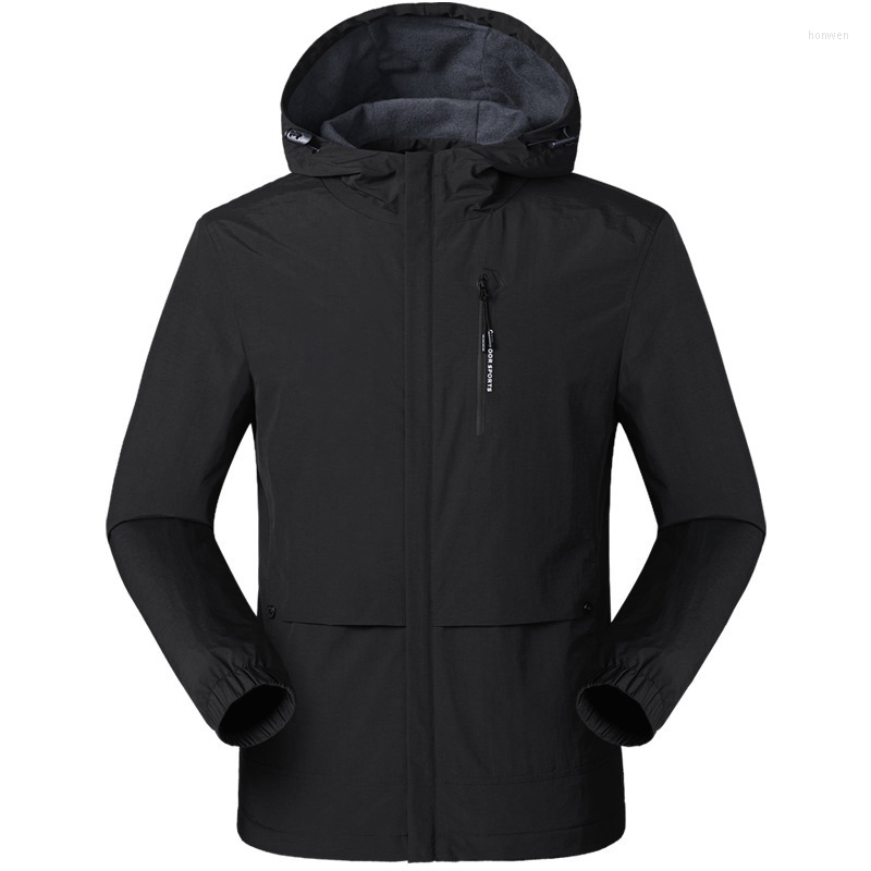 

Men's Jackets Spring Autumn Mountaineering Suit Wind Proof Waterproof Camping Outdoor Jacket Windbreaker Outerwear Coats Men, Bu