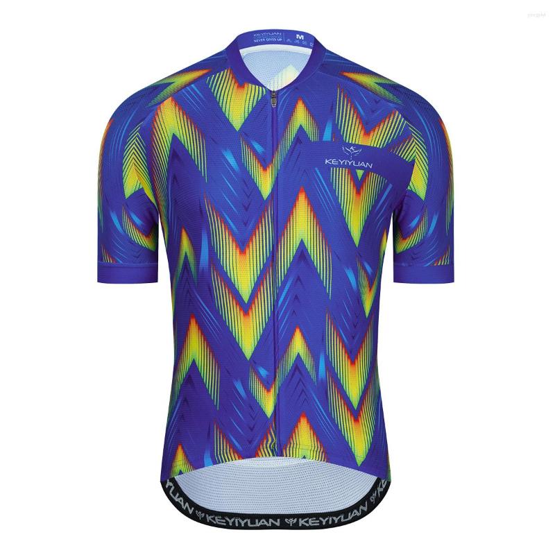 

Racing Jackets KEYIYUAN 2022 Cycling Jersey Man Road MTB Bicycle Clothes Outdoor Bike Tops Maillot Ropa Ciclismo Wielerkleding Heren, 14